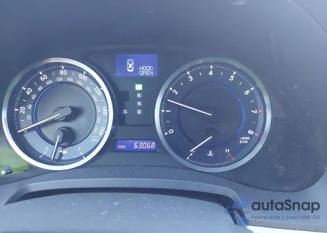 2012 Lexus Is 250 z USA, uszkodzony, nr VIN JTHBF5C28C5165687